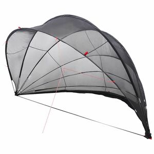 vidaXL Kupali&scaron;ni &scaron;ator 592 x 590 x 275 cm 185T poliester s PU premazom
