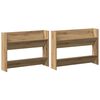 vidaXL Ormar za cipele 2 kom. 81 x 18 x 60 cm Konstruirano drvo