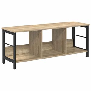 vidaXL Polica 3 razina 102 x 32 x 40,5 cm Konstruirano drvo