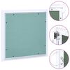 vidaXL Pristupna ploča s aluminijskim okvirom i knaufom 200 x 200 mm