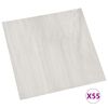 vidaXL Podne daske 55 pcs Krema 5,11 m&sup2; PVC