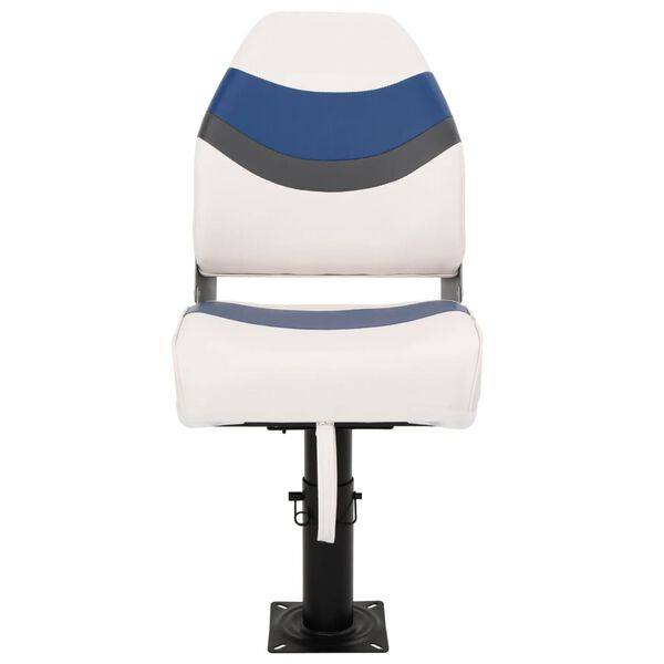 vidaXL 2-dijelni set sklopivih sjedala za brod s visokim naslonom