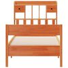 vidaXL Krevet s regalom za knjige bez madraca 75 x 190 cm od borovine