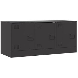 vidaXL TV ormarić crni 99 x 39 x 44 cm čelični