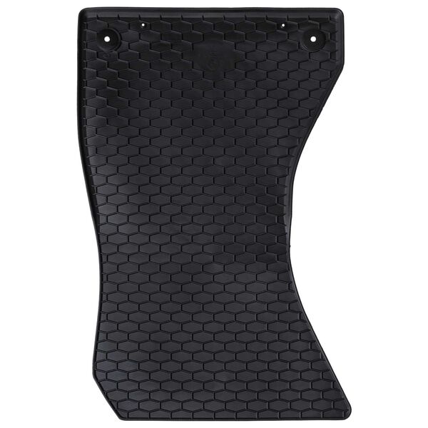 vidaXL Auto tepih 4 pcs Crna Pogodno za Audi A4 B9 2015-2024 Guma