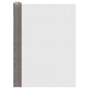 vidaXL Mrežna tkanina 120 x 200 cm 3 Mesh Nehrđajući čelik 201 Srebrna