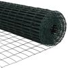 vidaXL Euro ograda Zelena 1.6 x 10 m Željezo prekriveno PVC-om