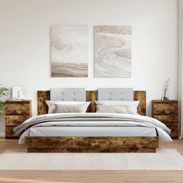 vidaXL Noćni ormarići hrast 2 kom boja hrasta 40 x 35 x 62,5 cm drveni