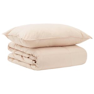 vidaXL Set deka 2 kom. 135 x 200 cm Zima 350 gsm 100% prirodni kapok