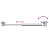 vidaXL Hidraulična plinska opruga 2 pcs Srebrno 280 x 17 x 16 mm