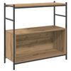 vidaXL Polica 80 x 30 x 78,5 cm Konstruirano drvo Umjetnički hrast