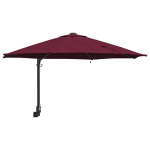 vidaXL Vrtni suncobran 248 x 248 x 148 cm Poliester i čelik