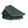 vidaXL Tipi &scaron;ator s krovom Maslinasto zelena 700 x 700 x 395 cm
