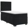 vidaXL Boxspring krevet s madracem Crna 80 x 200 cm Bar&scaron;un