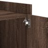 vidaXL Noćni ormarić smeđa boja hrasta 45x50x50 cm konstruirano drvo