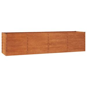 vidaXL Povi&scaron;ena vrtna gredica boja hrđe 320 x 80 x 77 cm čelik COR-TEN