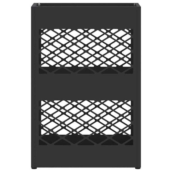 vidaXL Stalak za kišobran Crna 28 x 12 x 41 cm Čelik