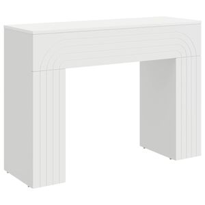 vidaXL Kava Stol Bijela 102 x 35 x 75 cm Konstruirano drvo