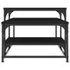 vidaXL Stolić za kavu crni 102 x 60 x 45 cm konstruirano drvo