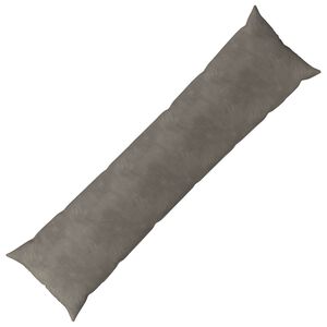 vidaXL Jastuk s jastukom HEERLEN Svjetlosiva 40 x 145 cm Bar&scaron;un
