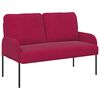 vidaXL Setovi sofa 3 pcs Vinska crvena 115 x 56 x 80 cm &Scaron;perploča