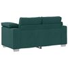 vidaXL Sofa Tamnozelena 160 x 77 x 82 cm tkanina