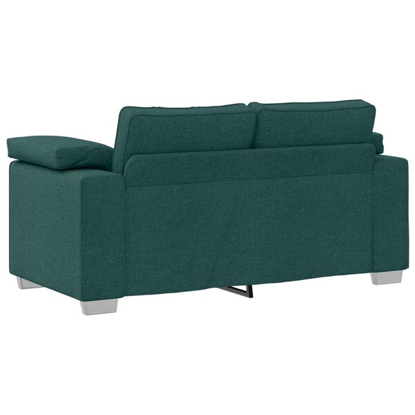 vidaXL Sofa Tamnozelena 160 x 77 x 82 cm tkanina