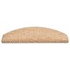 vidaXL Prostirke za stepenice 15 kom 65x21x4 cm zlatne poluokrugle velike