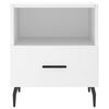 vidaXL Noćni ormarići 2 kom bijeli 40x35x47,5 cm od konstruiranog drva