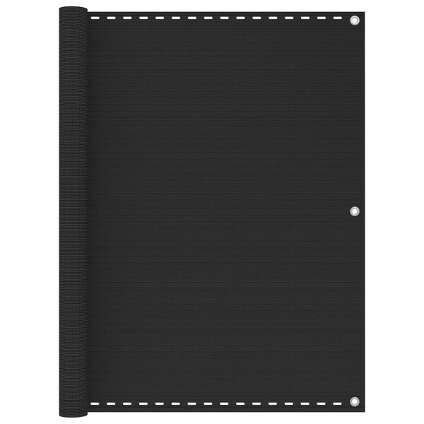 vidaXL Balkonski zastor antracit 120 x 300 cm HDPE