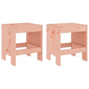 vidaXL Vrtni stolci 2 kom 40 x 36 x 45 cm od masivne duglazije