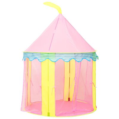 vidaXL Dječji šator za igru ružičasti 100 x 100 x 127 cm