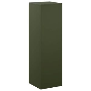 vidaXL Stalak za biljke Maslinastozelena 30 x 30 x 100 cm