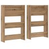vidaXL Ormar za cipele 2 kom. 60 x 18 x 90 cm Konstruirano drvo