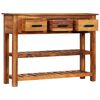 vidaXL Komoda s 3 ladice 110 x 30 x 80 cm od masivnog bagremovog drva