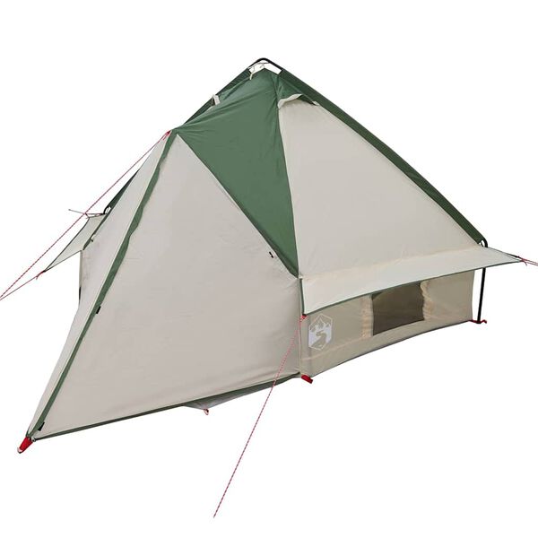 vidaXL Teepee šator s krovom Zelena i Siva 490 x 410 x 210 cm
