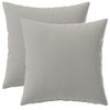 vidaXL Presvlaka za jastuk 2 pcs HEERLEN Siva 40 x 40 cm Poliester