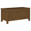 vidaXL Vrtna sadilica boja meda 82,5 x 40 x 39 cm od masivne borovine