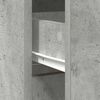 vidaXL Komoda s ladicama beton siva 80x34x76 cm konstruirano drvo