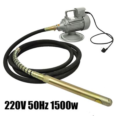 220 V 50 Hz 1500 W Vibrator za beton 6 m crijevo