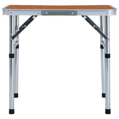 vidaXL Sklopivi stol za kampiranje aluminijski 60 x 45 cm
