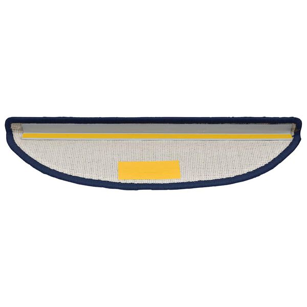 vidaXL Prostirke za stepenice 30 kom 56x17x3 cm plave poluokrugle
