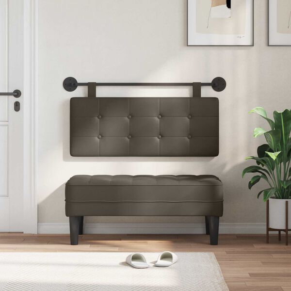 vidaXL Držeće uzglavlje Zidne Lažna koža