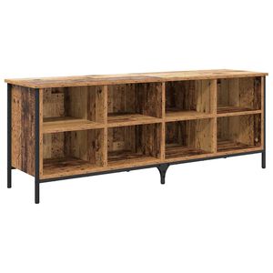 vidaXL Ormar za cipele 131 x 35 x 50 cm Obrađeno drvo i čelik