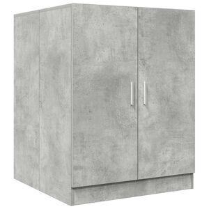 vidaXL Ormarić za perilicu rublja siva boja betona 70,5x71,5x91,5 cm