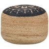 vidaXL Ručno rađeni tabure plavi 45 x 30 cm od jute