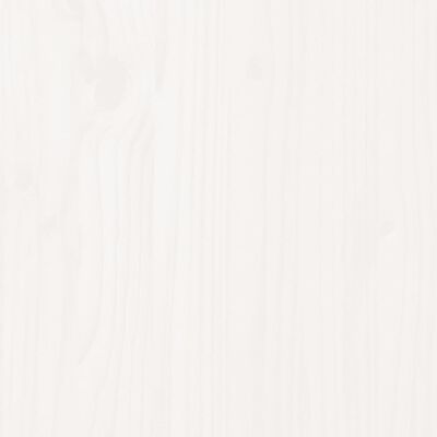 vidaXL Vanjski kuhinjski ormarić bijeli 106x55x92 cm masivna borovina