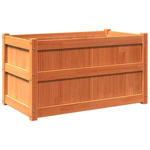 vidaXL Vrtna sadilica vo&scaron;tano smeđe boje 90 x 50 x 50 cm od borovine