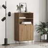 vidaXL Highboard Smeđa 60 x 36 x 110 cm Konstruirano drvo