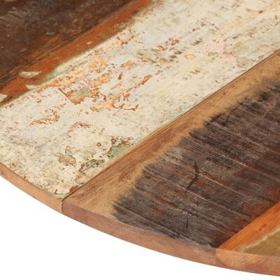 vidaXL Okrugla stolna ploča 70 cm 15 - 16 mm masivno obnovljeno drvo